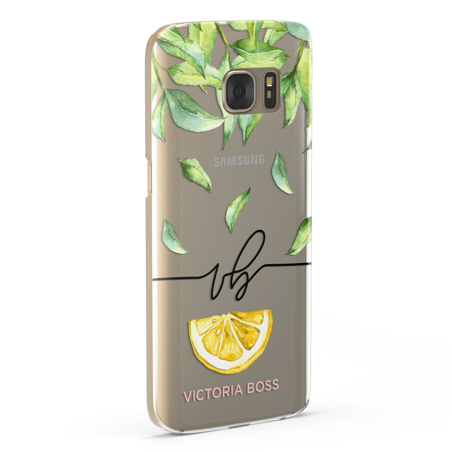 Personalised Lemon Wedge Samsung Galaxy Case Fourty Five Degrees