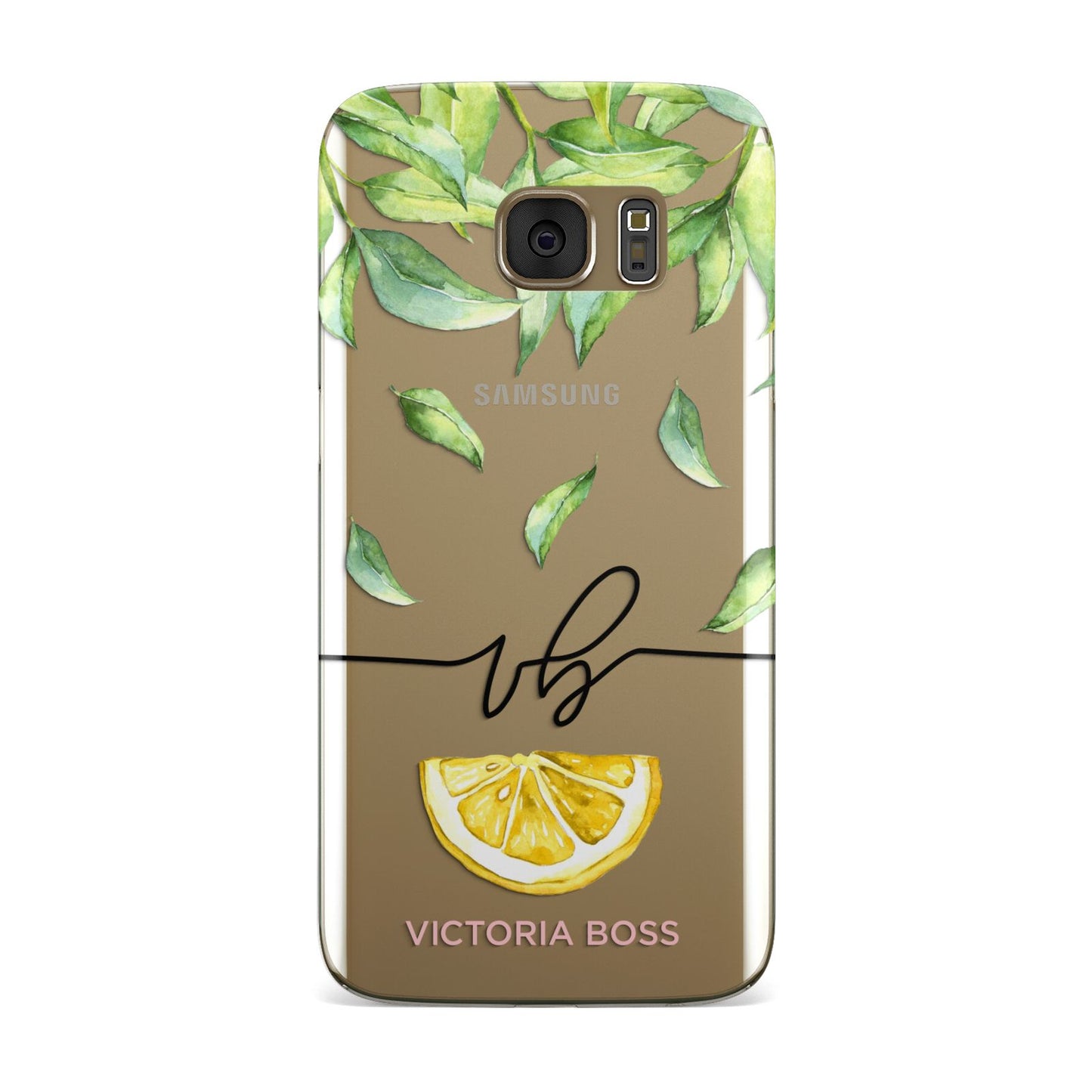 Personalised Lemon Wedge Samsung Galaxy Case