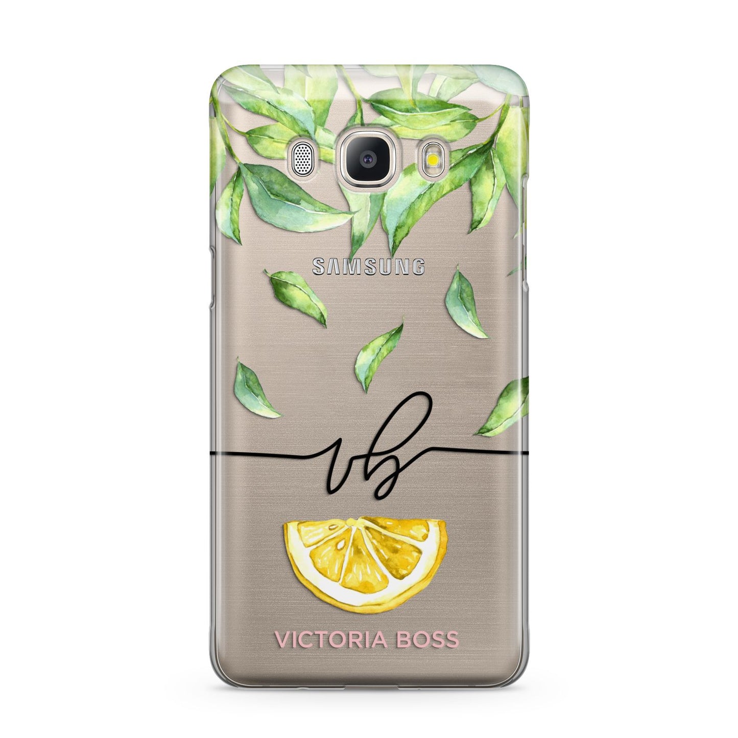 Personalised Lemon Wedge Samsung Galaxy J5 2016 Case