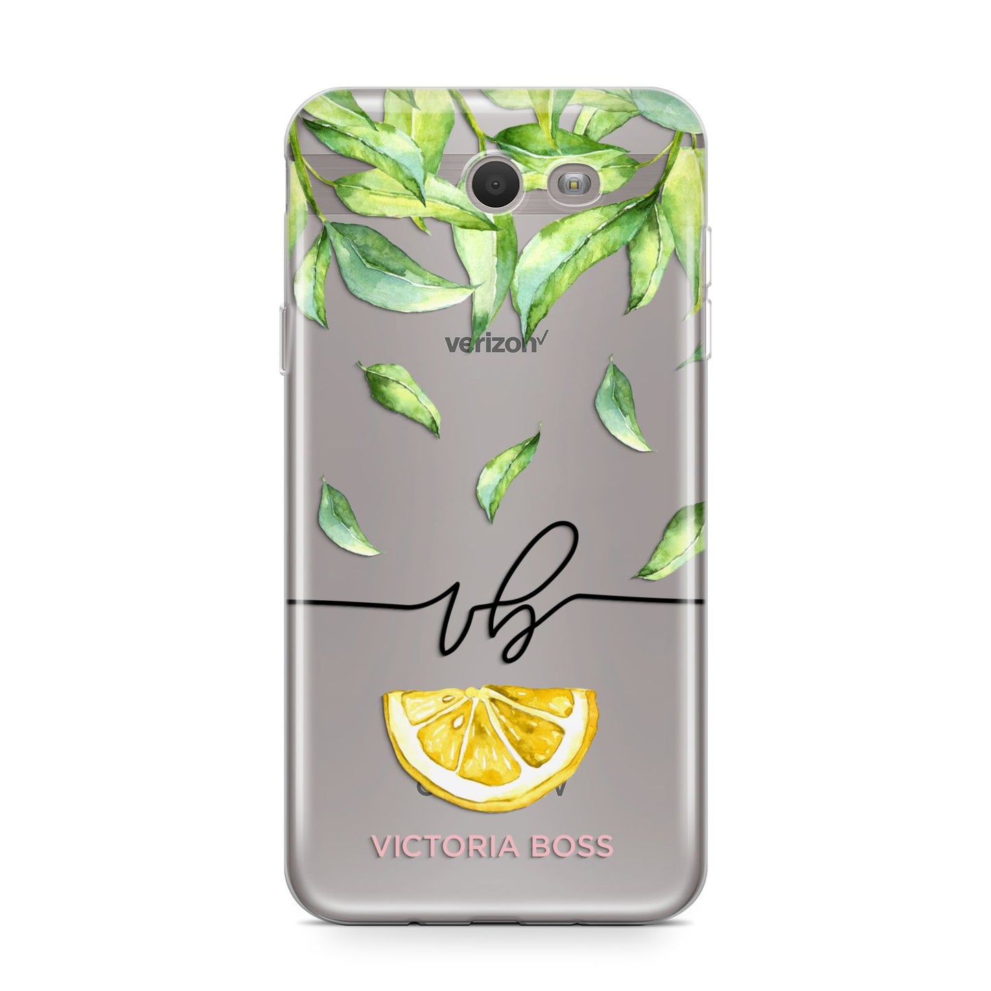 Personalised Lemon Wedge Samsung Galaxy J7 2017 Case