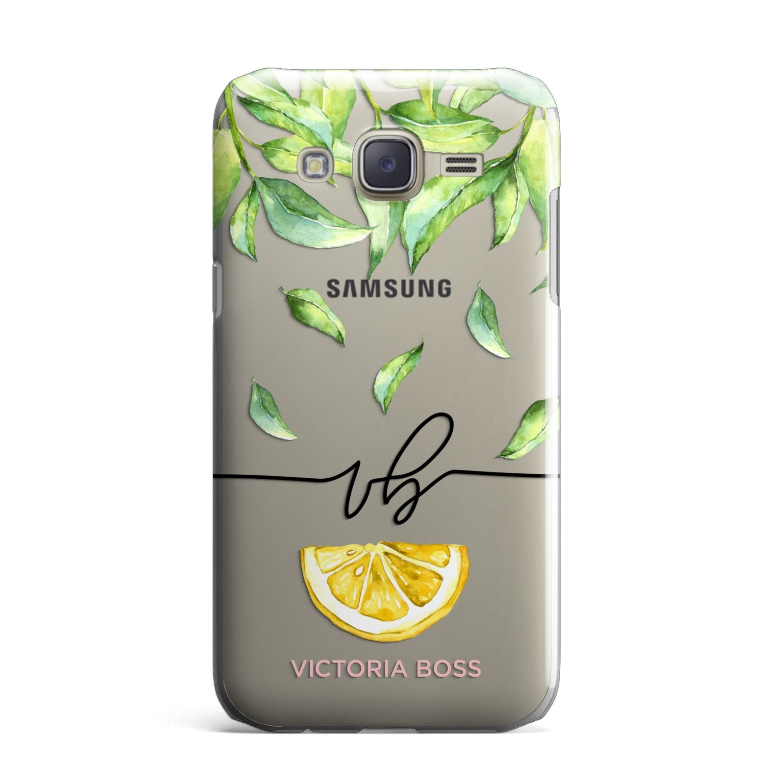 Personalised Lemon Wedge Samsung Galaxy J7 Case