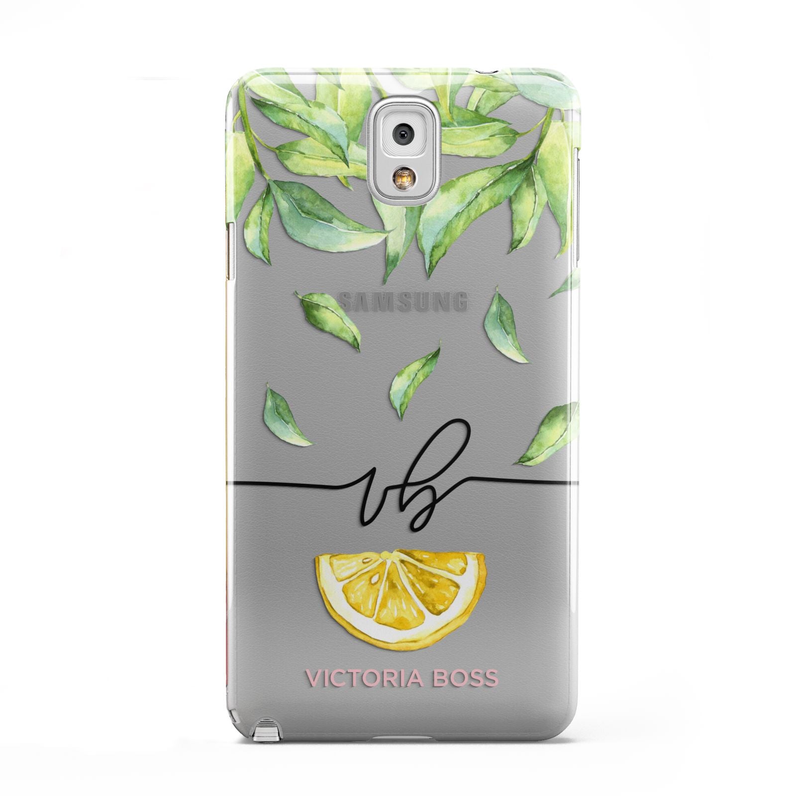 Personalised Lemon Wedge Samsung Galaxy Note 3 Case