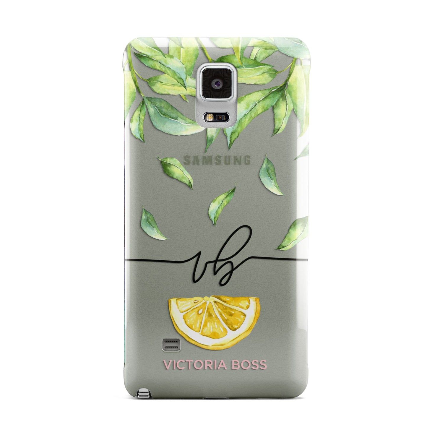 Personalised Lemon Wedge Samsung Galaxy Note 4 Case