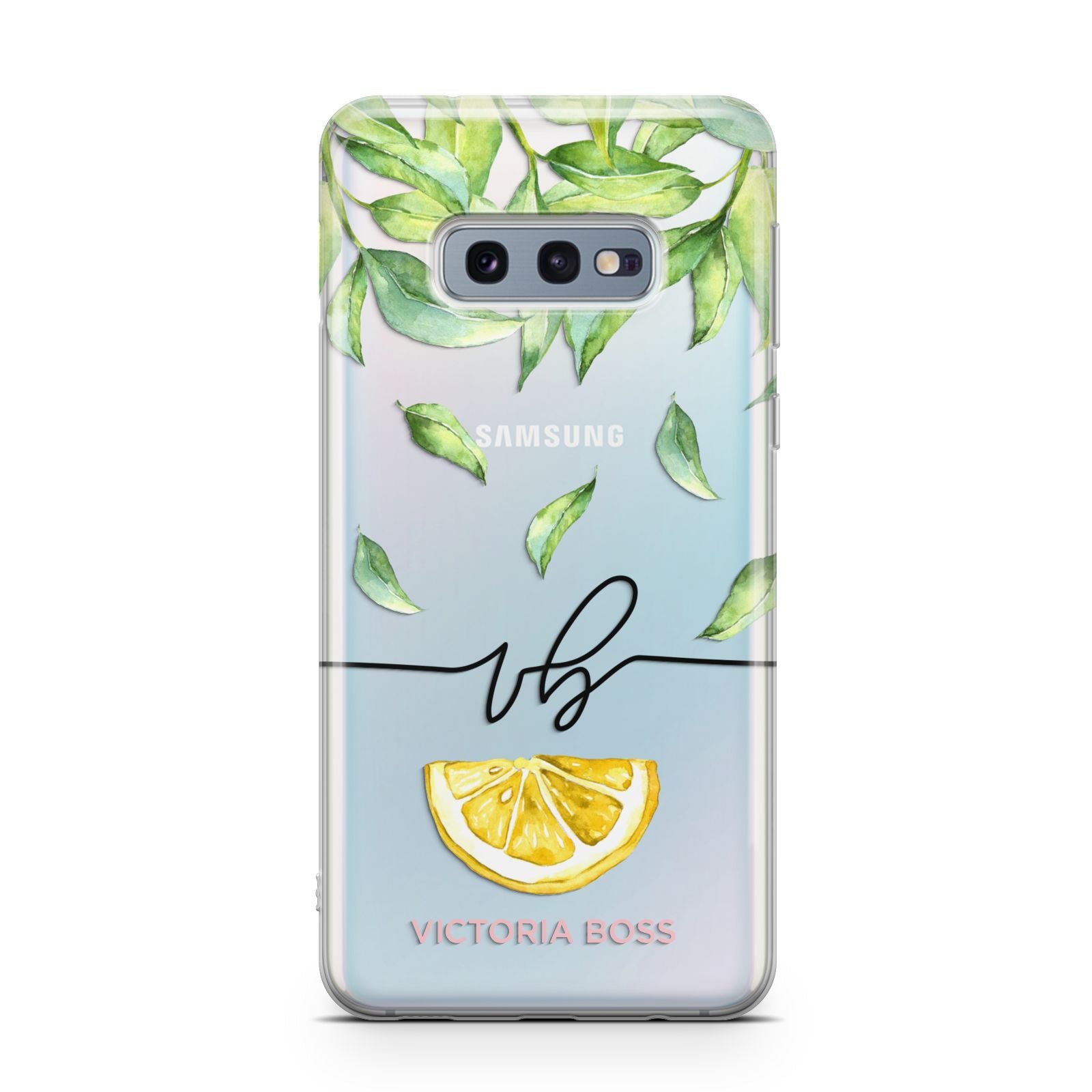 Personalised Lemon Wedge Samsung Galaxy S10E Case