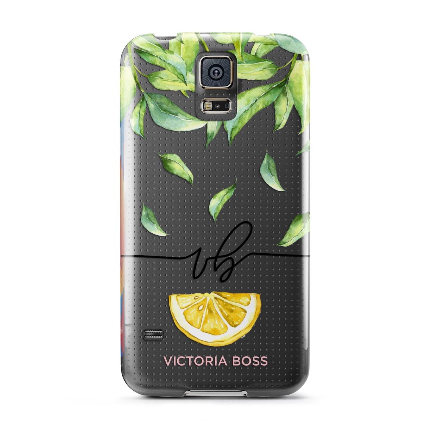 Personalised Lemon Wedge Samsung Galaxy S5 Case