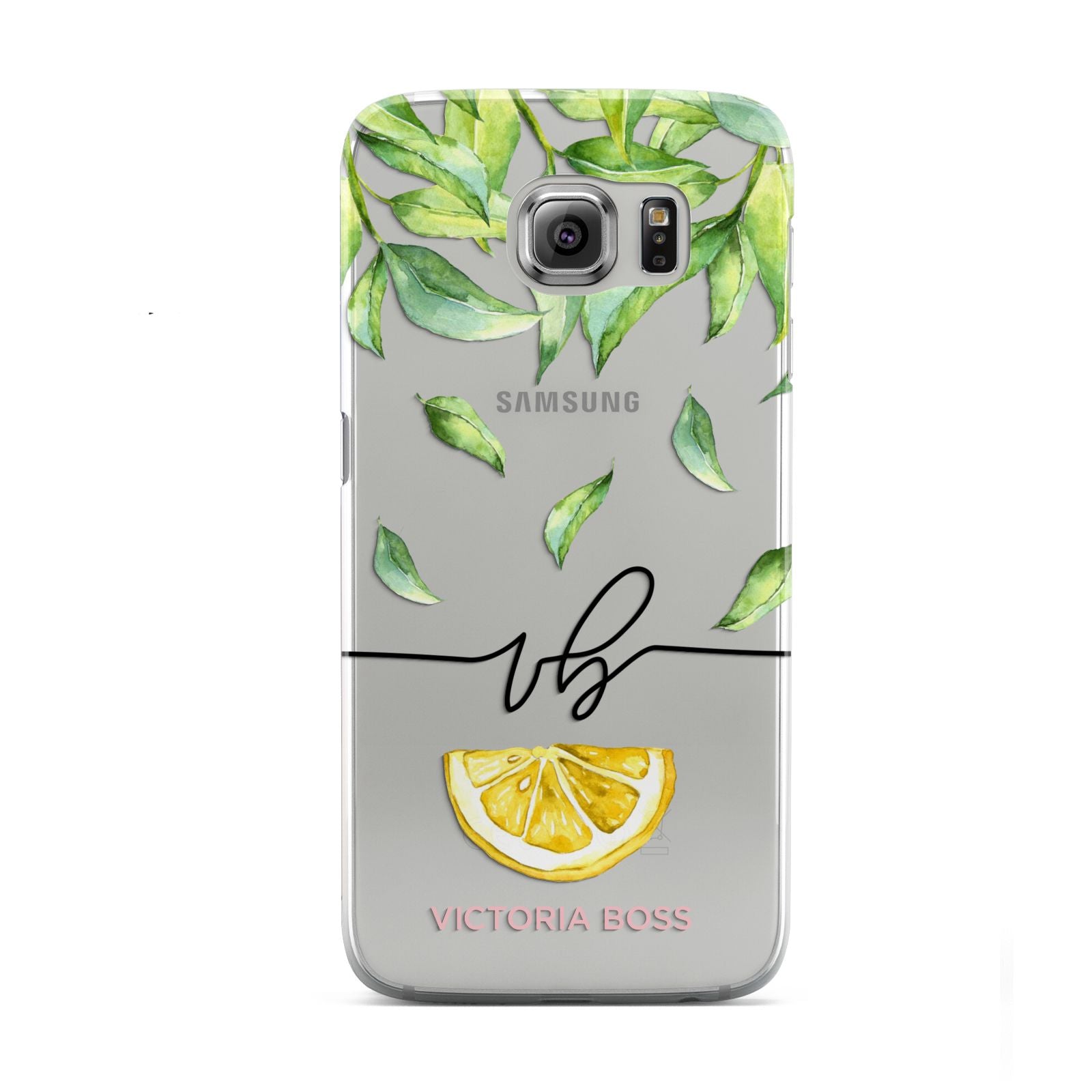 Personalised Lemon Wedge Samsung Galaxy S6 Case