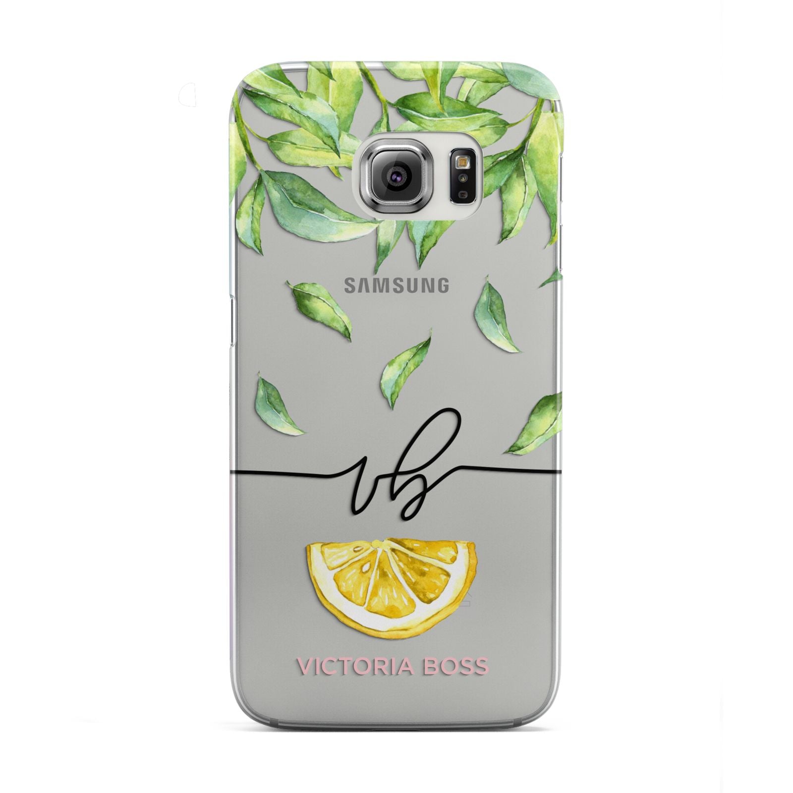 Personalised Lemon Wedge Samsung Galaxy S6 Edge Case