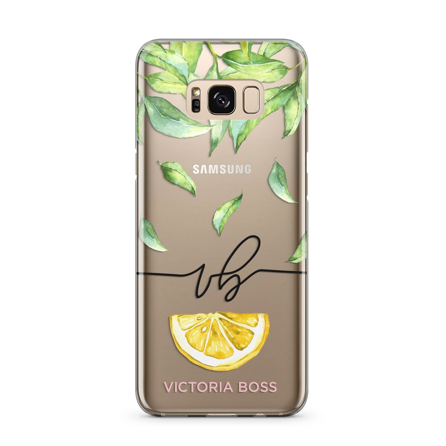 Personalised Lemon Wedge Samsung Galaxy S8 Plus Case