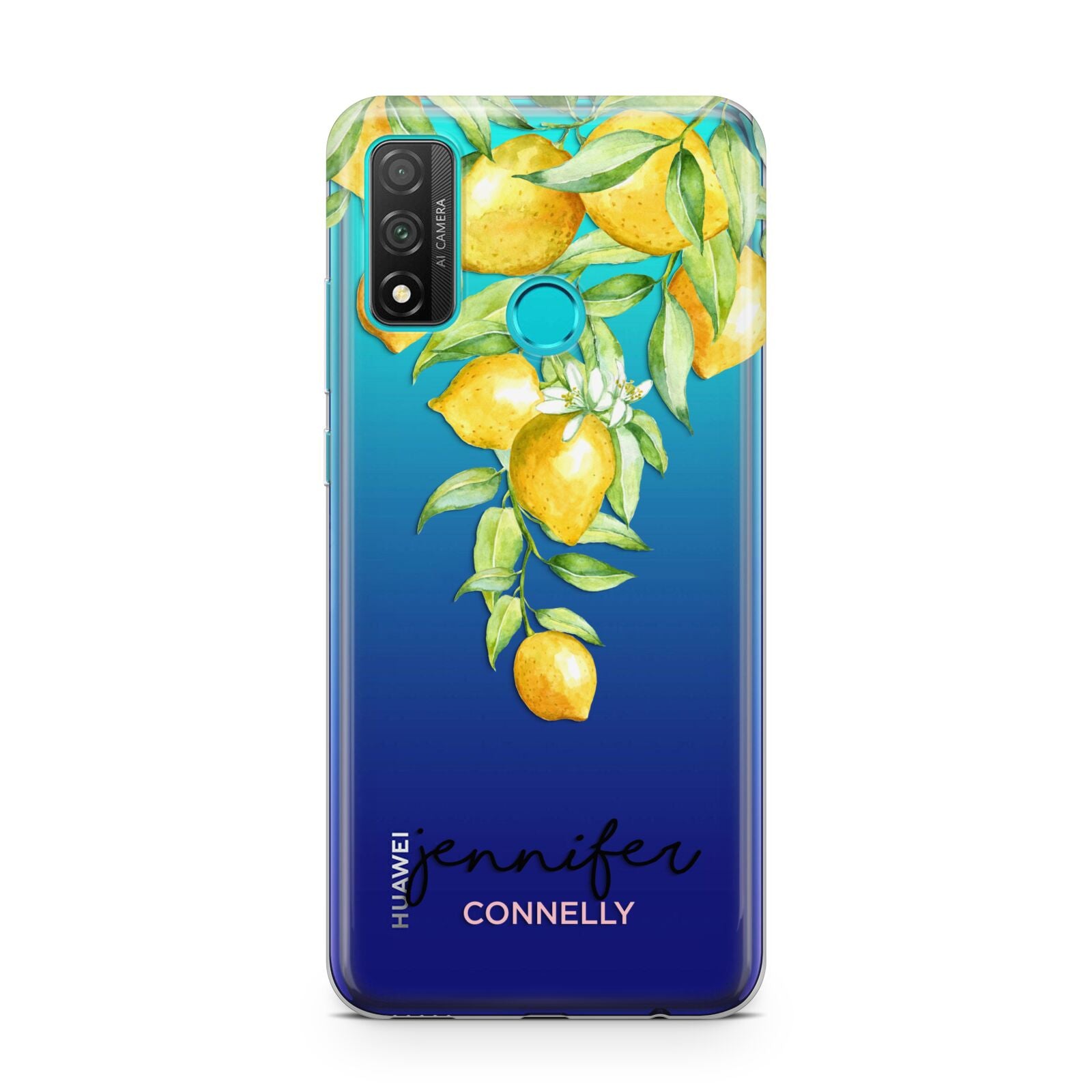 Personalised Lemons Drop Huawei P Smart 2020