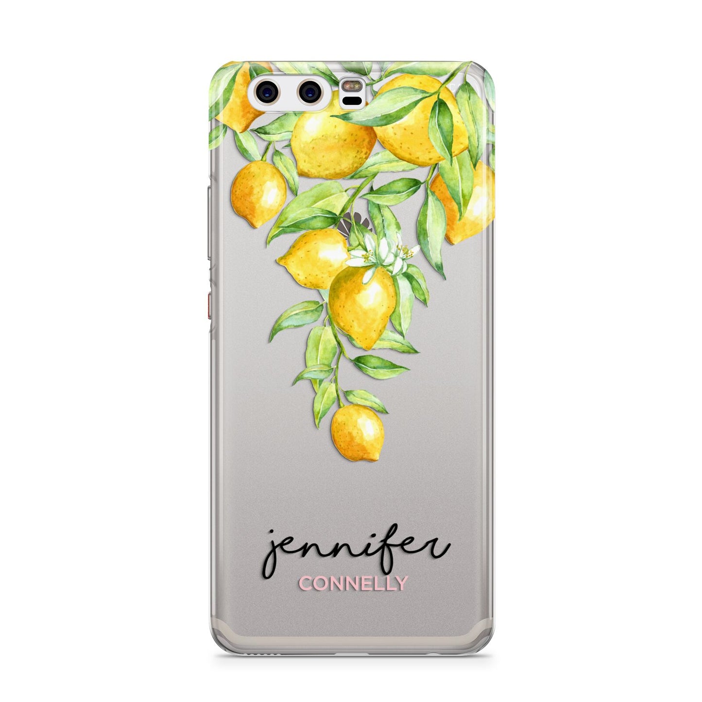 Personalised Lemons Drop Huawei P10 Phone Case