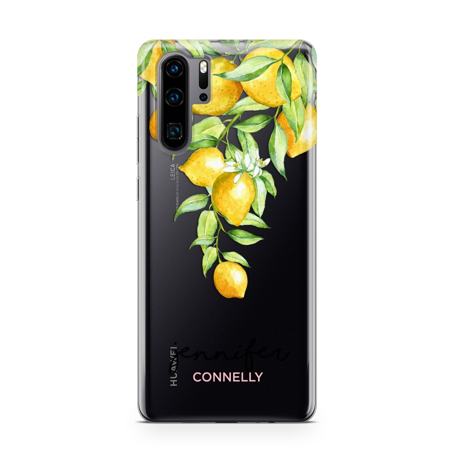 Personalised Lemons Drop Huawei P30 Pro Phone Case