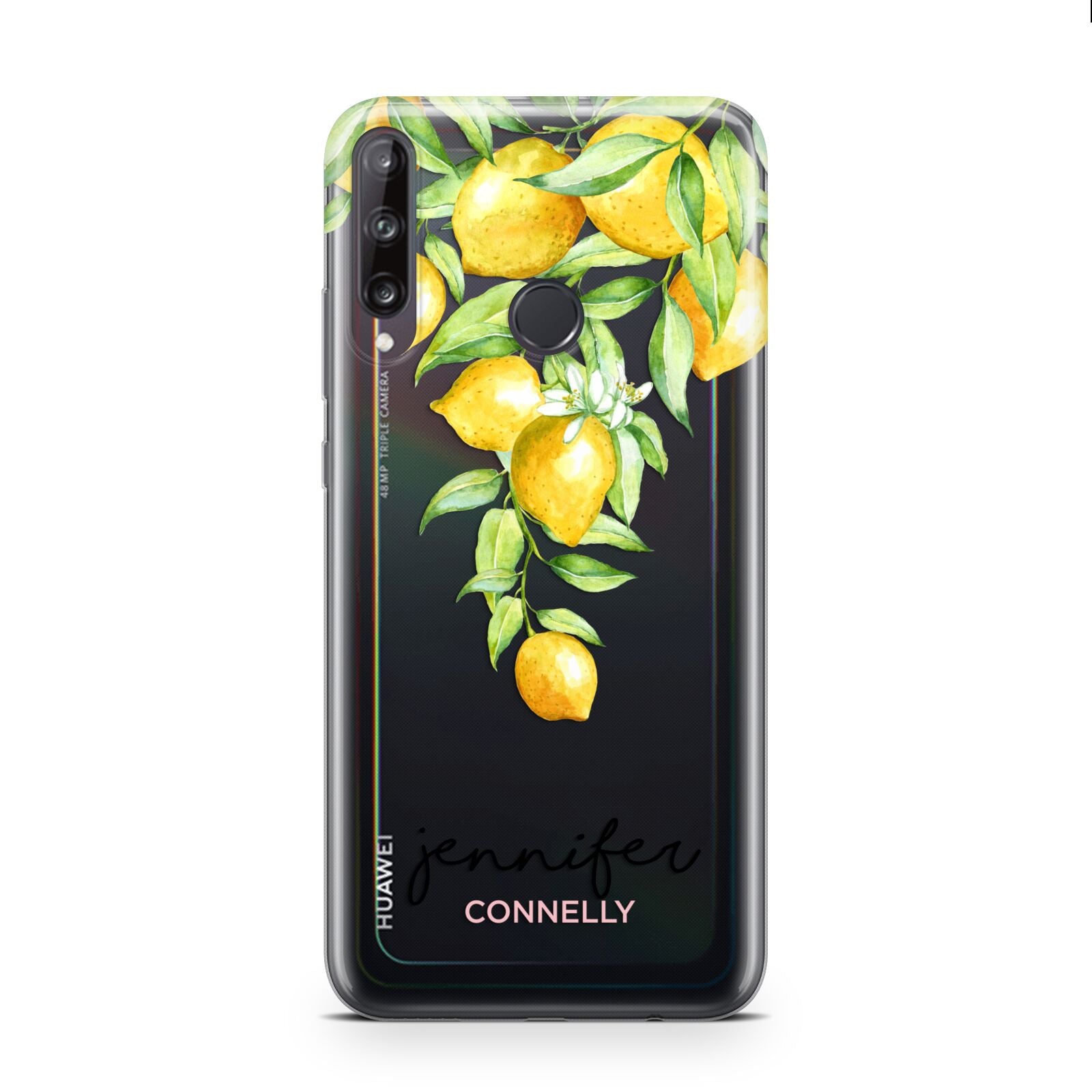 Personalised Lemons Drop Huawei P40 Lite E Phone Case