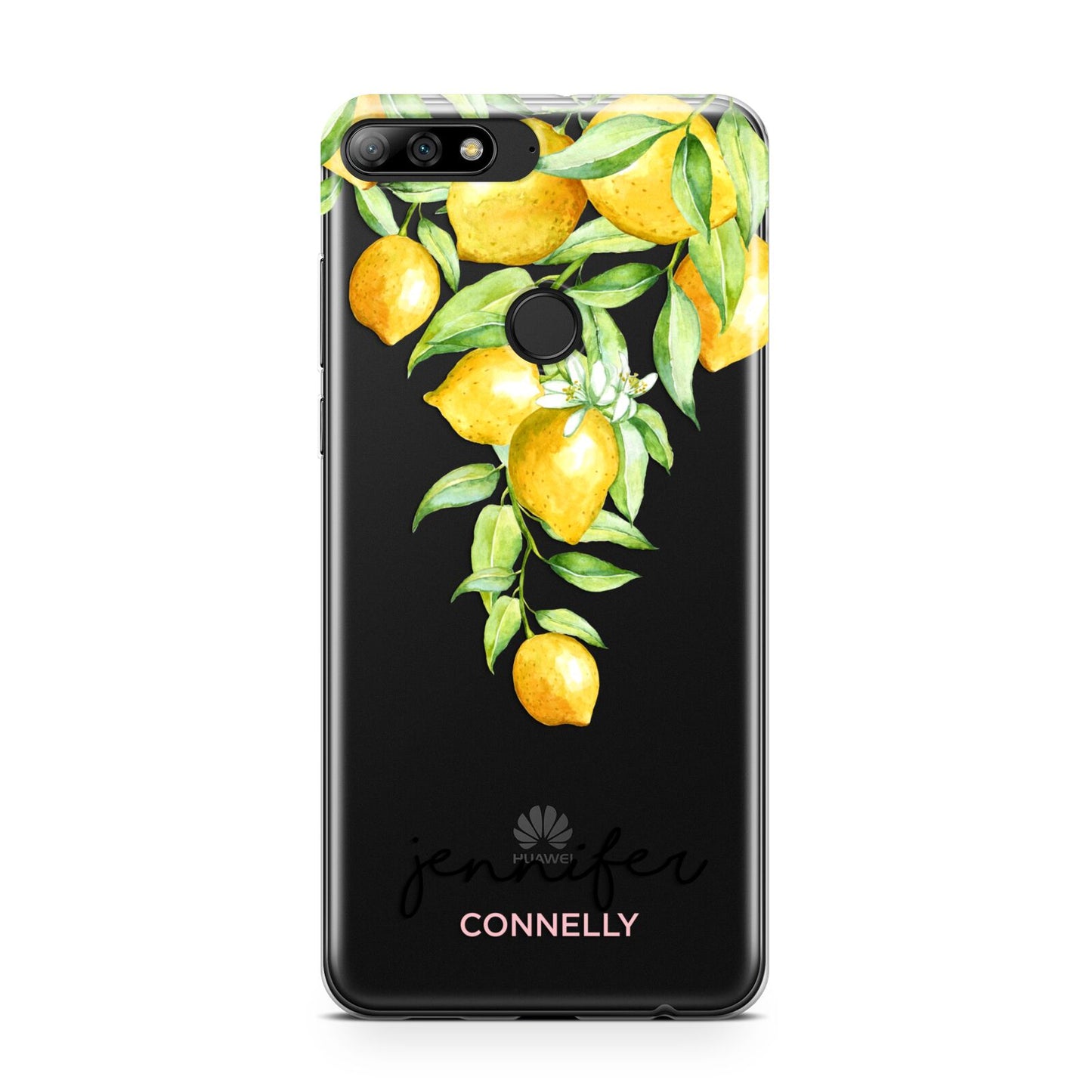 Personalised Lemons Drop Huawei Y7 2018