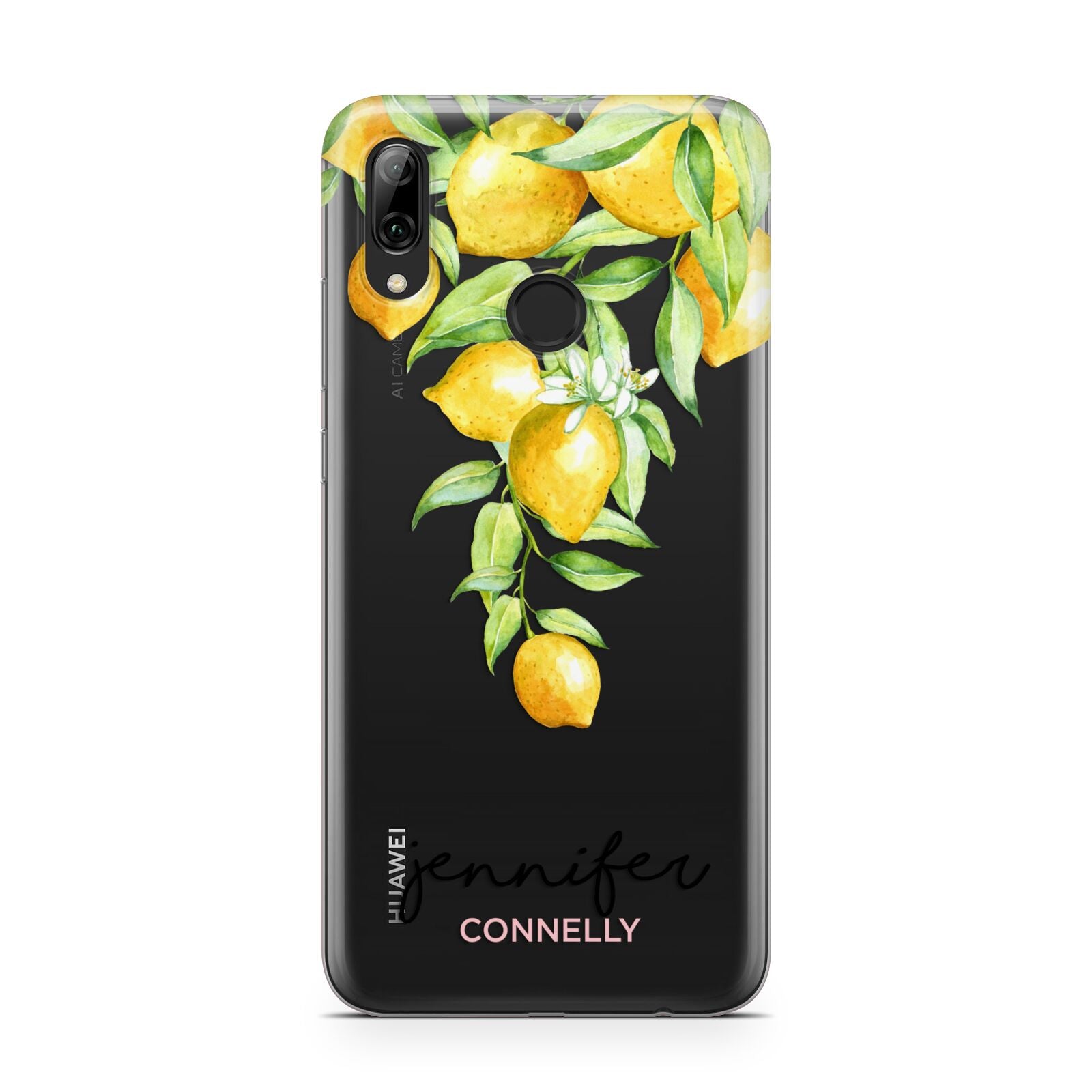 Personalised Lemons Drop Huawei Y7 2019