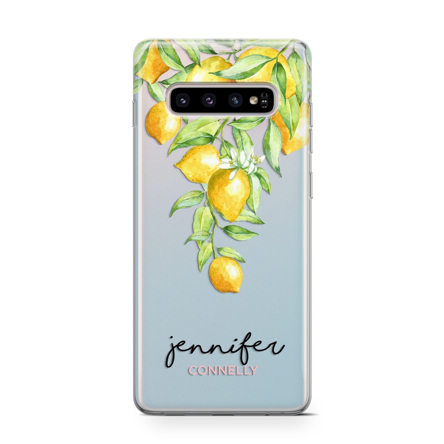 Personalised Lemons Drop Protective Samsung Galaxy Case