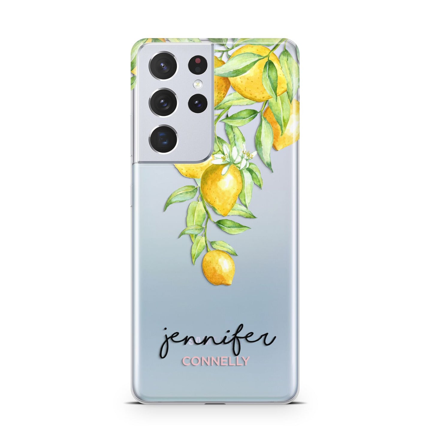 Personalised Lemons Drop Samsung S21 Ultra Case