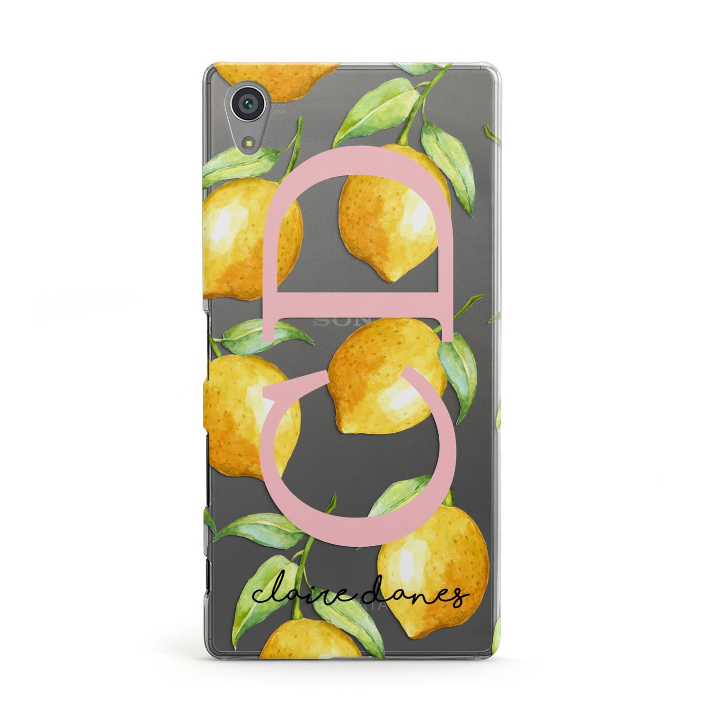 Personalised Lemons Sony Xperia Case