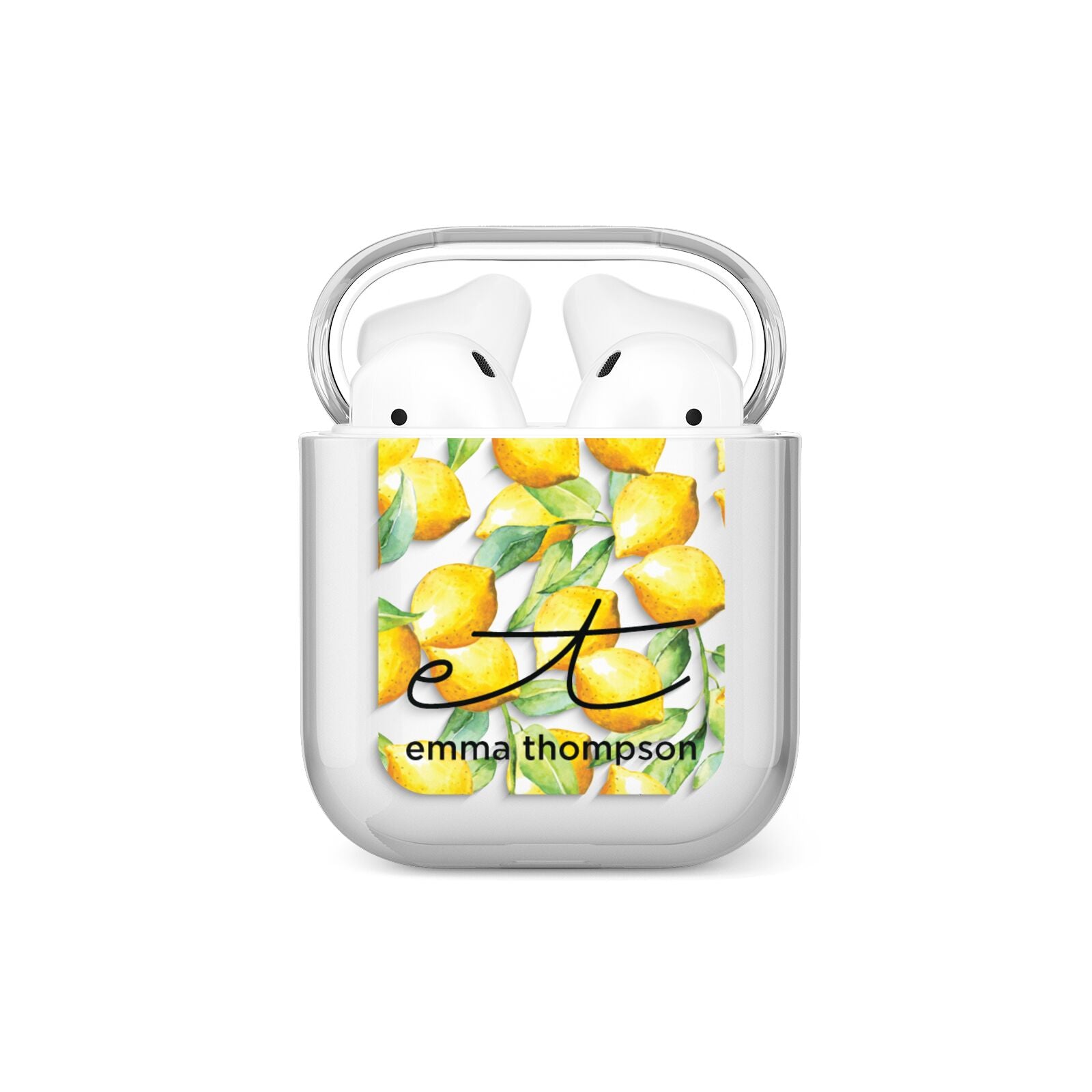 Personalised Lemons of Capri AirPods Case