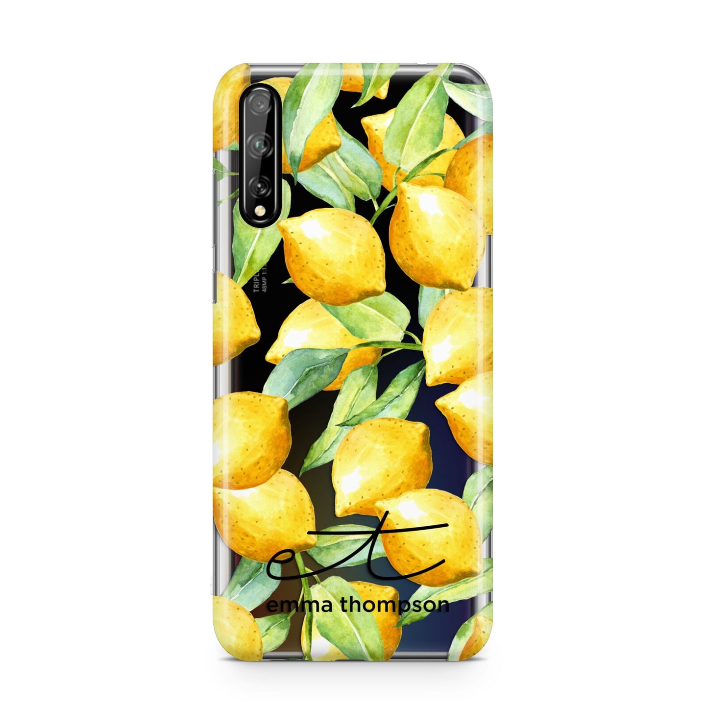 Personalised Lemons of Capri Huawei Enjoy 10s Phone Case