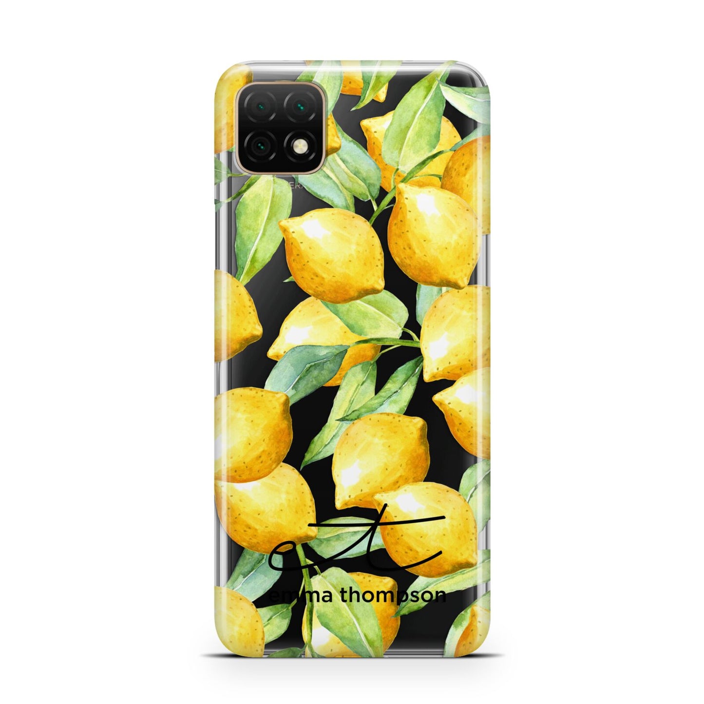 Personalised Lemons of Capri Huawei Enjoy 20 Phone Case