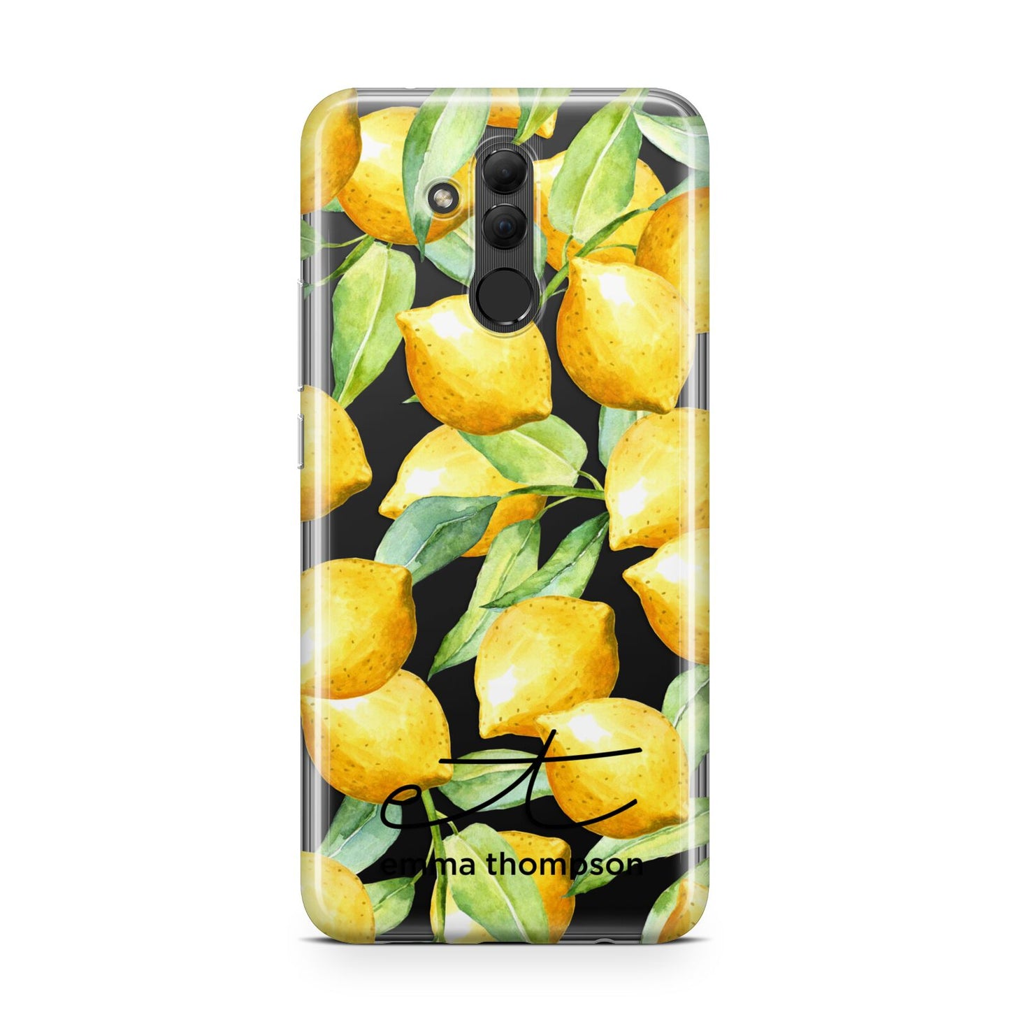 Personalised Lemons of Capri Huawei Mate 20 Lite