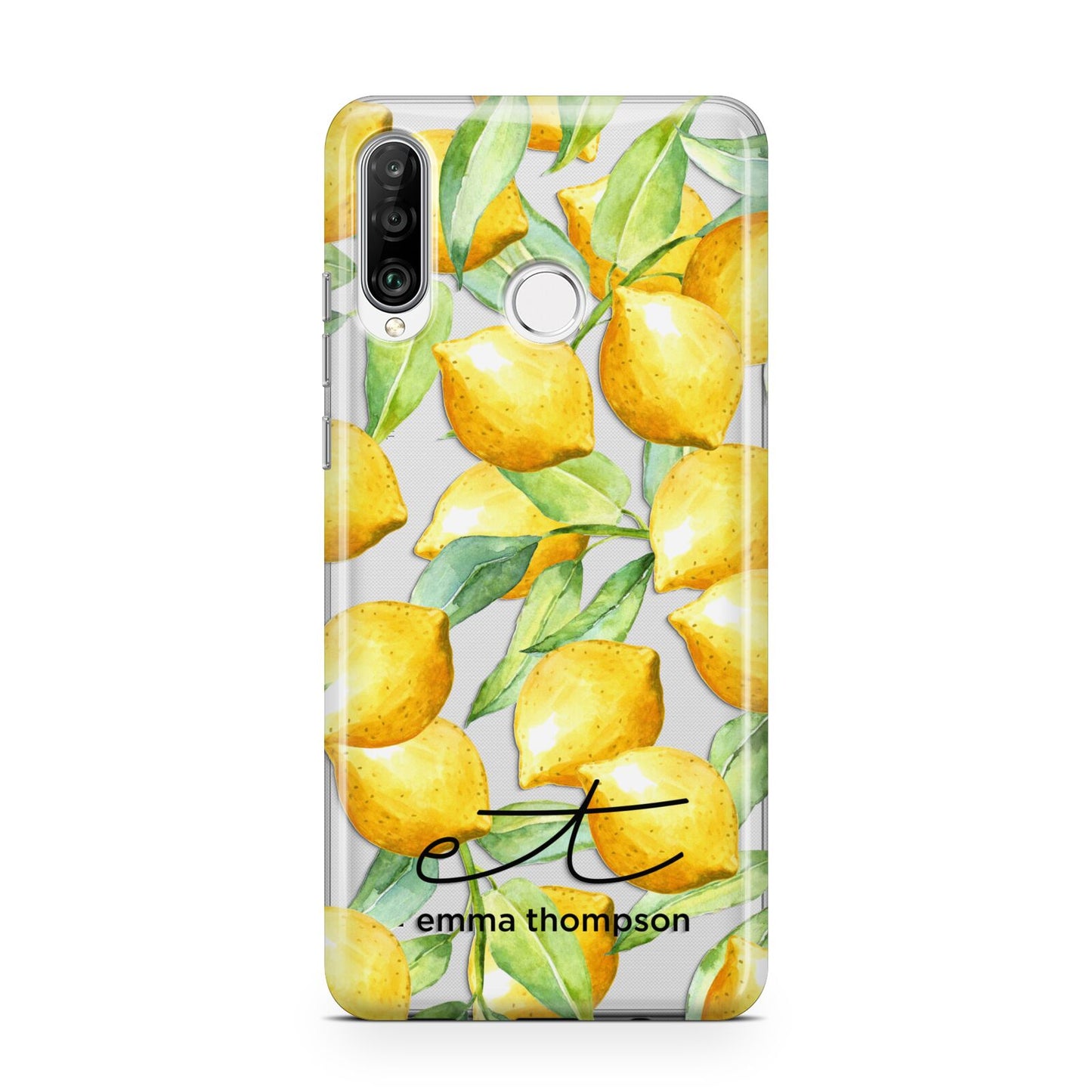 Personalised Lemons of Capri Huawei P30 Lite Phone Case