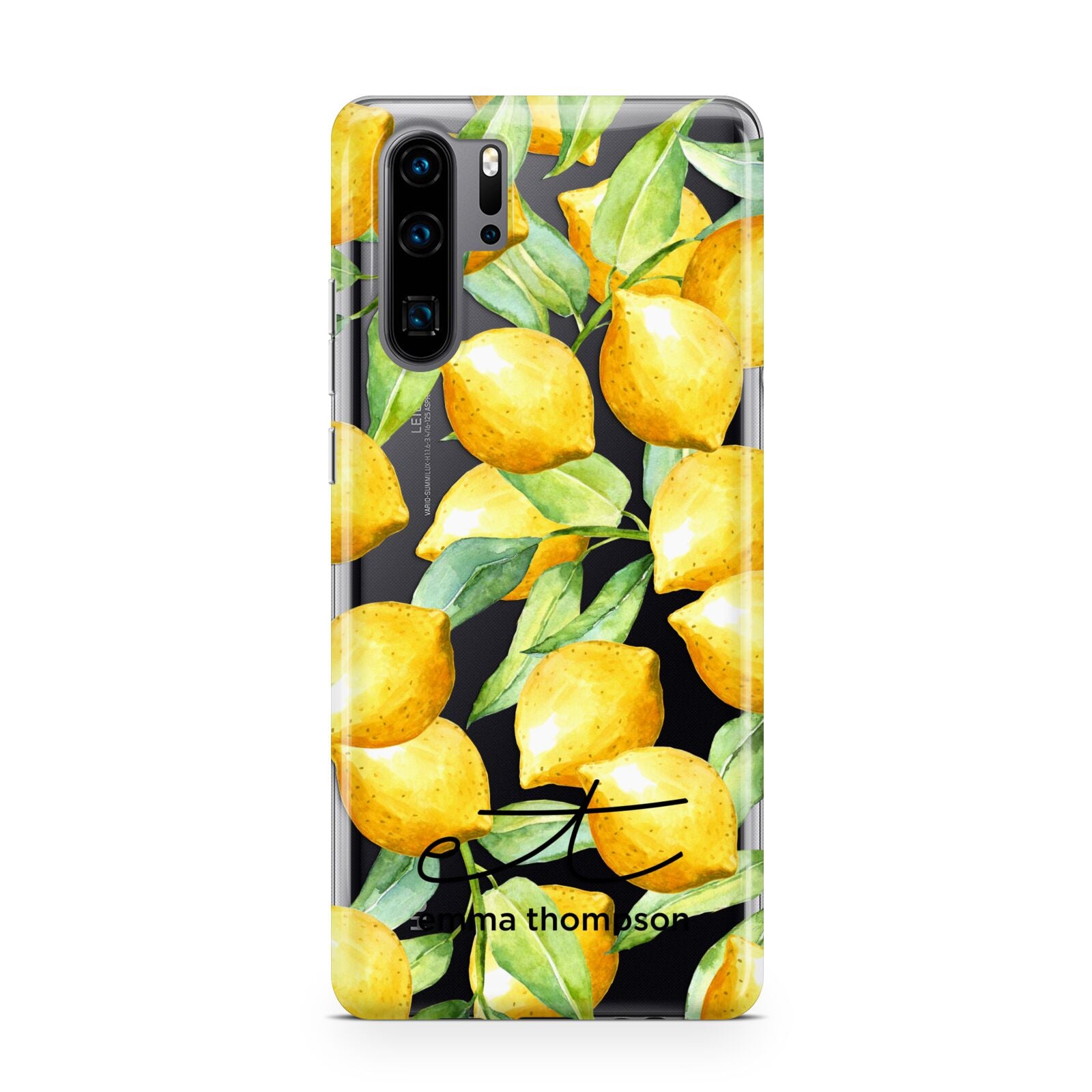 Personalised Lemons of Capri Huawei P30 Pro Phone Case