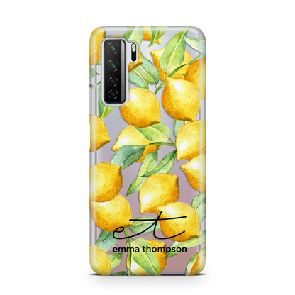 Personalised Lemons of Capri Huawei P40 Lite 5G Phone Case