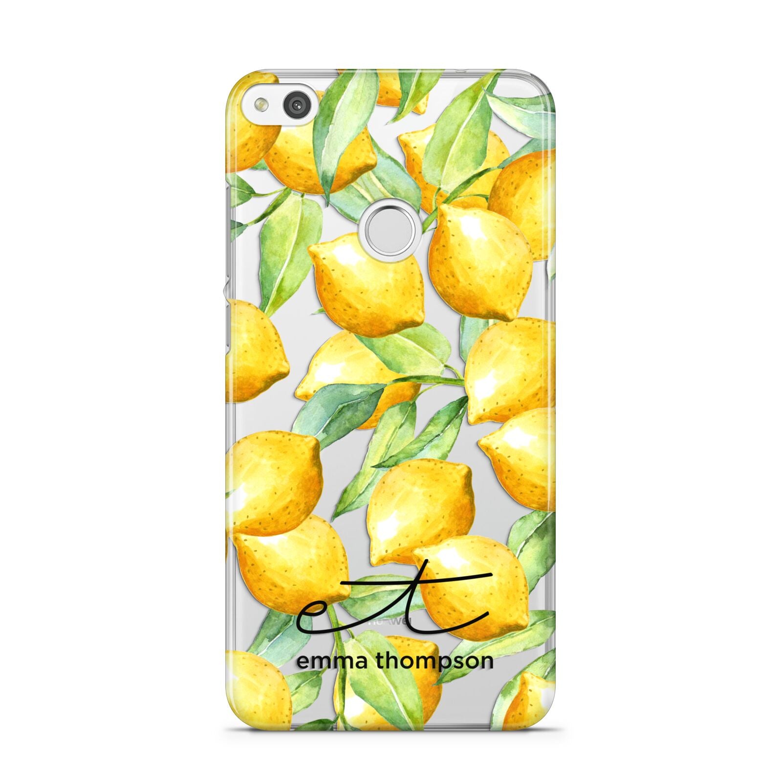 Personalised Lemons of Capri Huawei P8 Lite Case