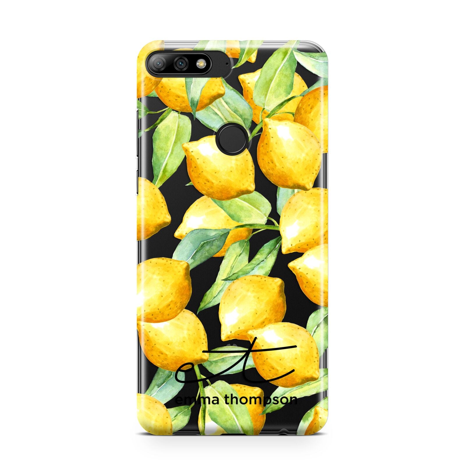 Personalised Lemons of Capri Huawei Y7 2018