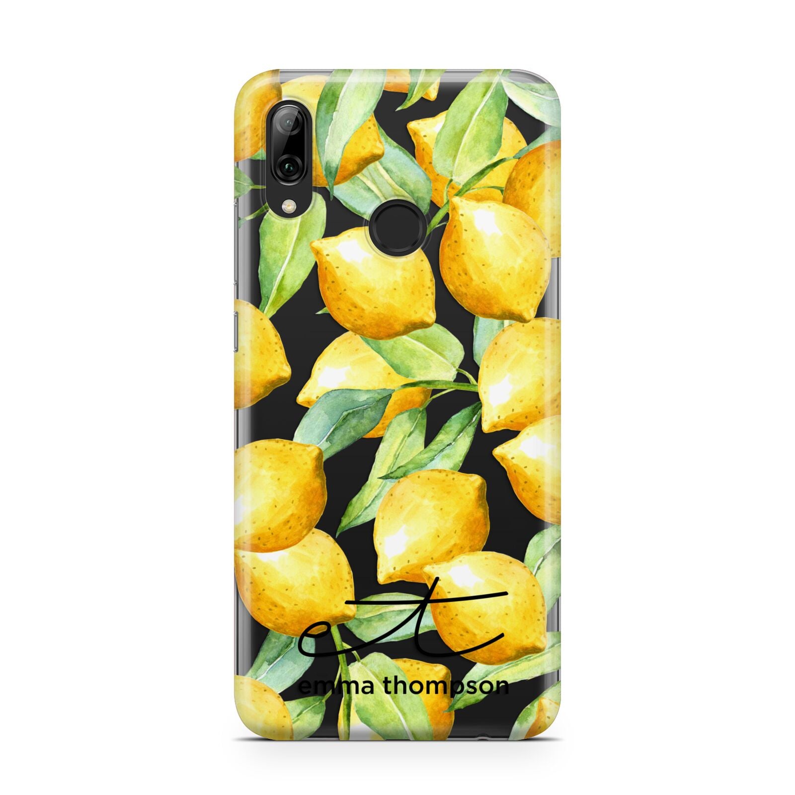 Personalised Lemons of Capri Huawei Y7 2019