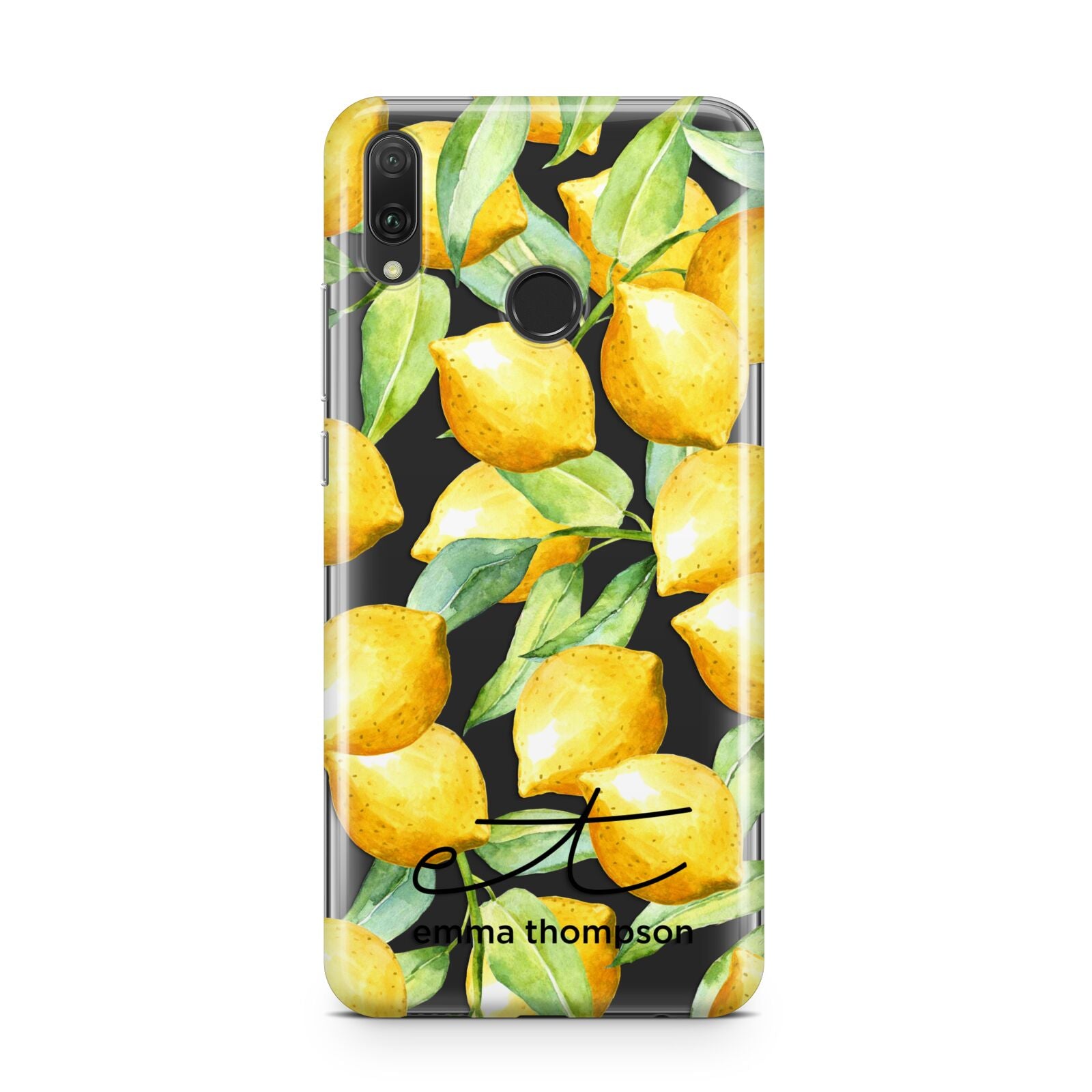 Personalised Lemons of Capri Huawei Y9 2019