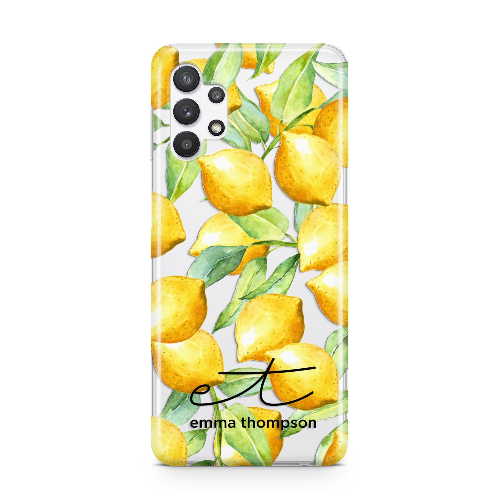 Personalised Lemons of Capri Samsung A32 5G Case