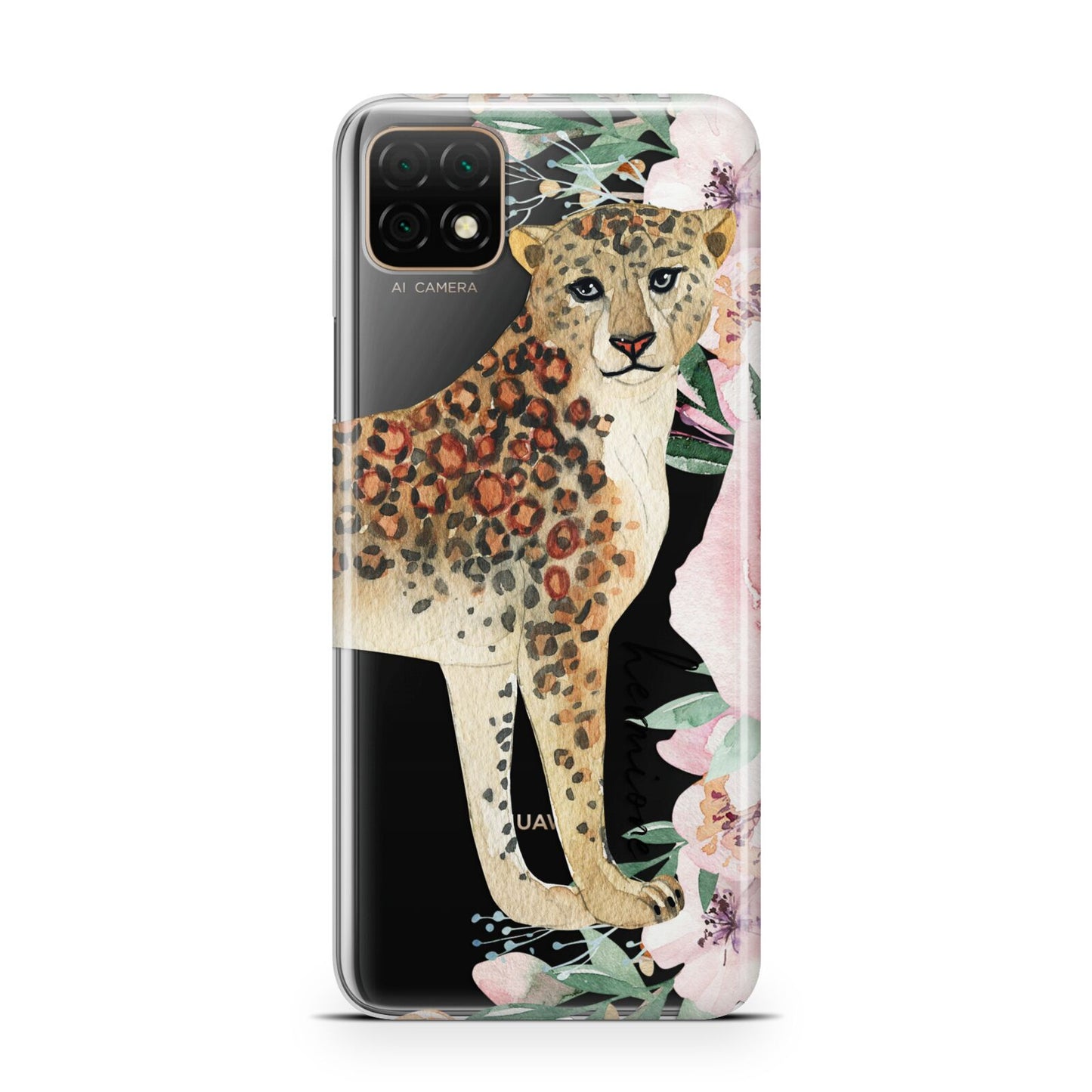 Personalised Leopard Huawei Enjoy 20 Phone Case