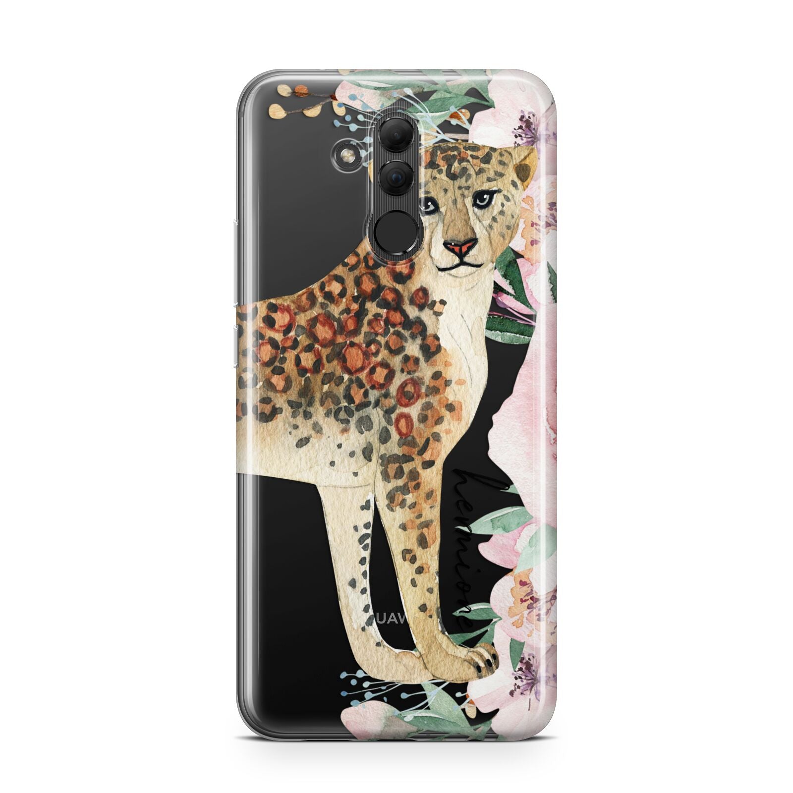 Personalised Leopard Huawei Mate 20 Lite