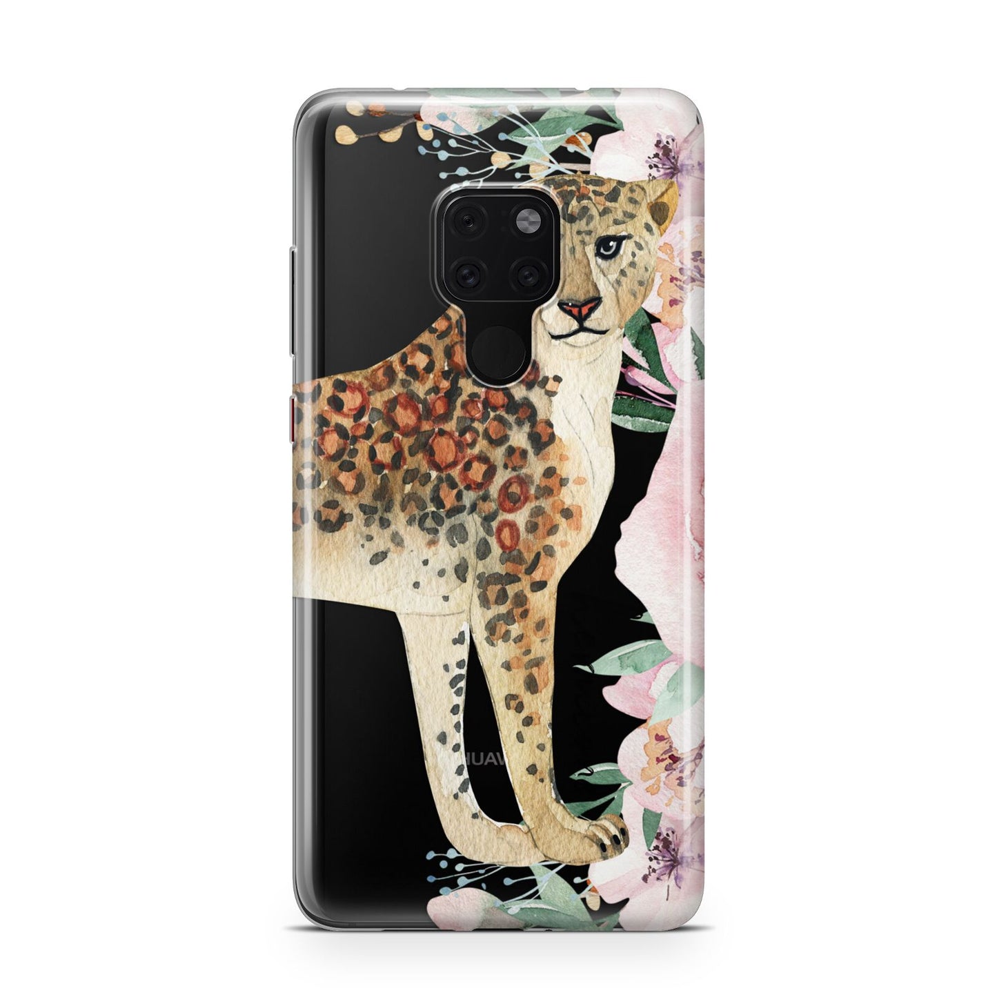 Personalised Leopard Huawei Mate 20 Phone Case