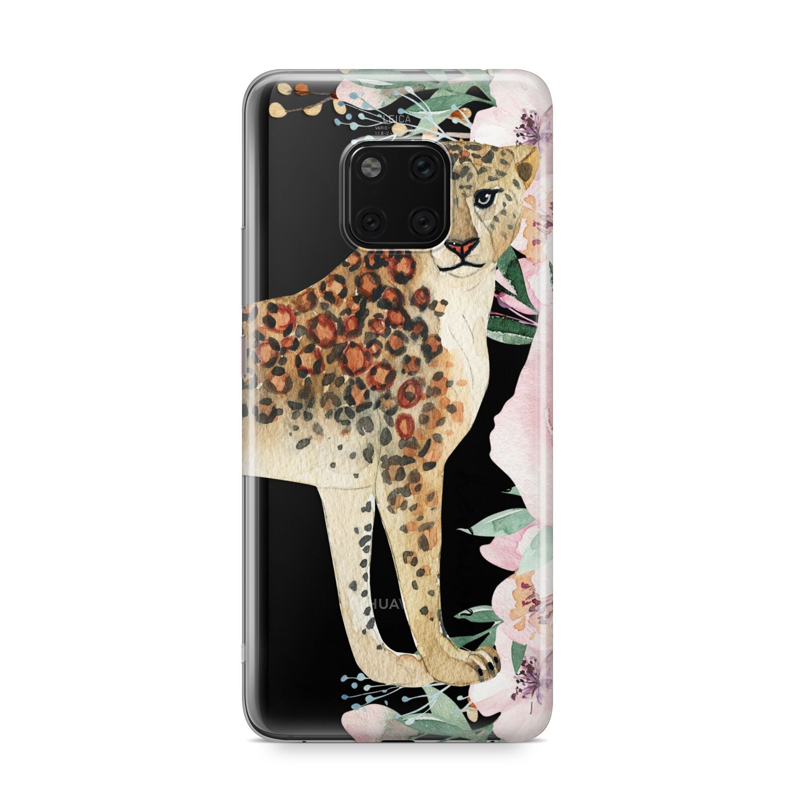 Personalised Leopard Huawei Mate 20 Pro Phone Case