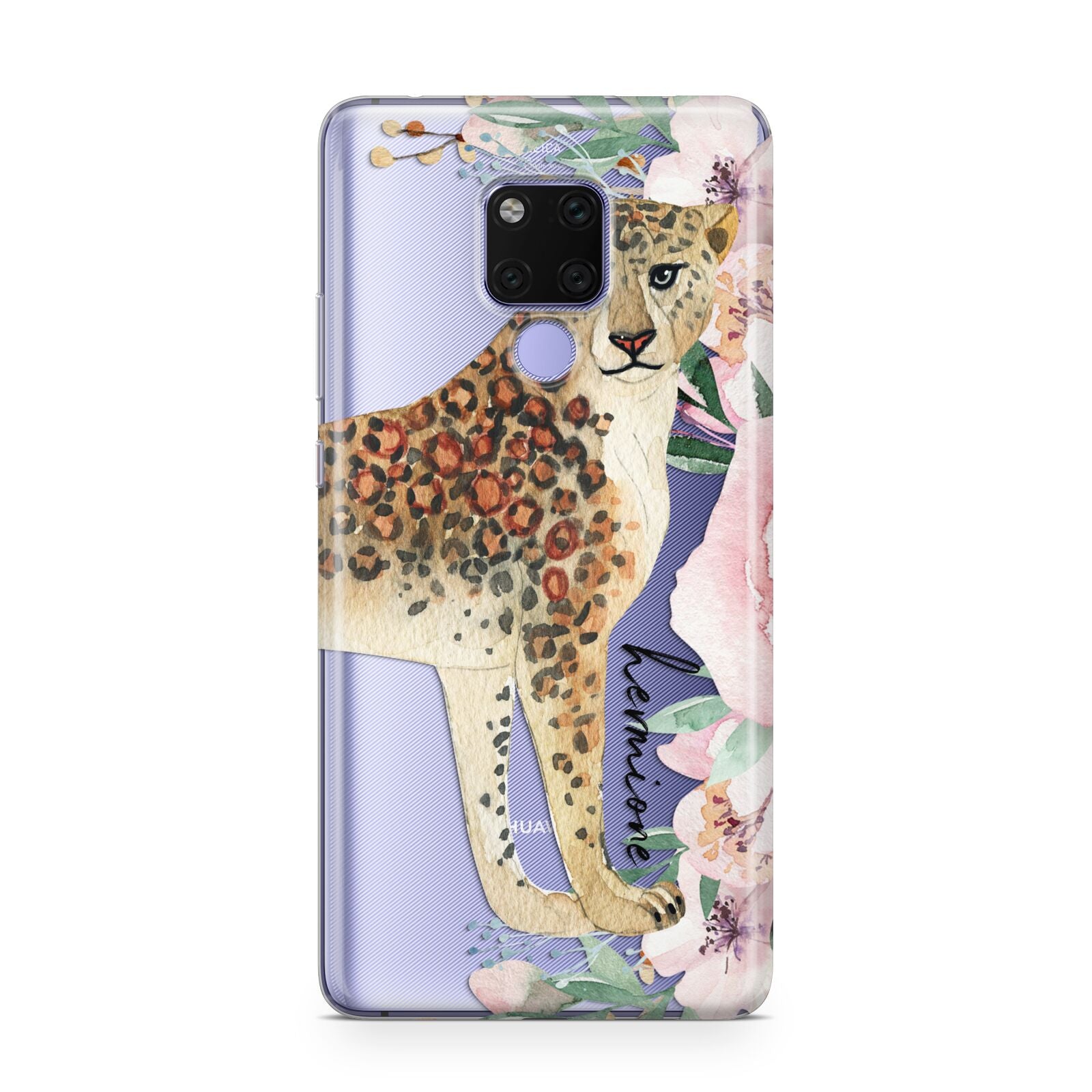 Personalised Leopard Huawei Mate 20X Phone Case