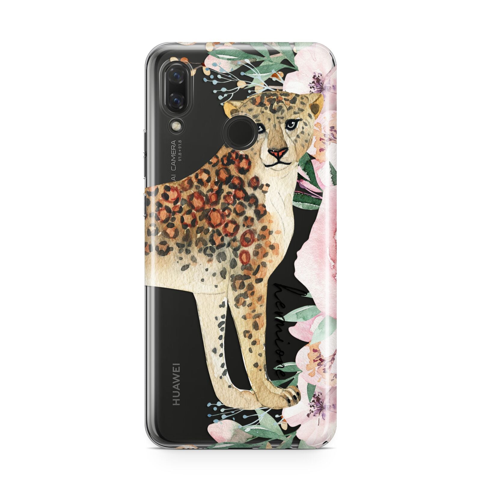 Personalised Leopard Huawei Nova 3 Phone Case