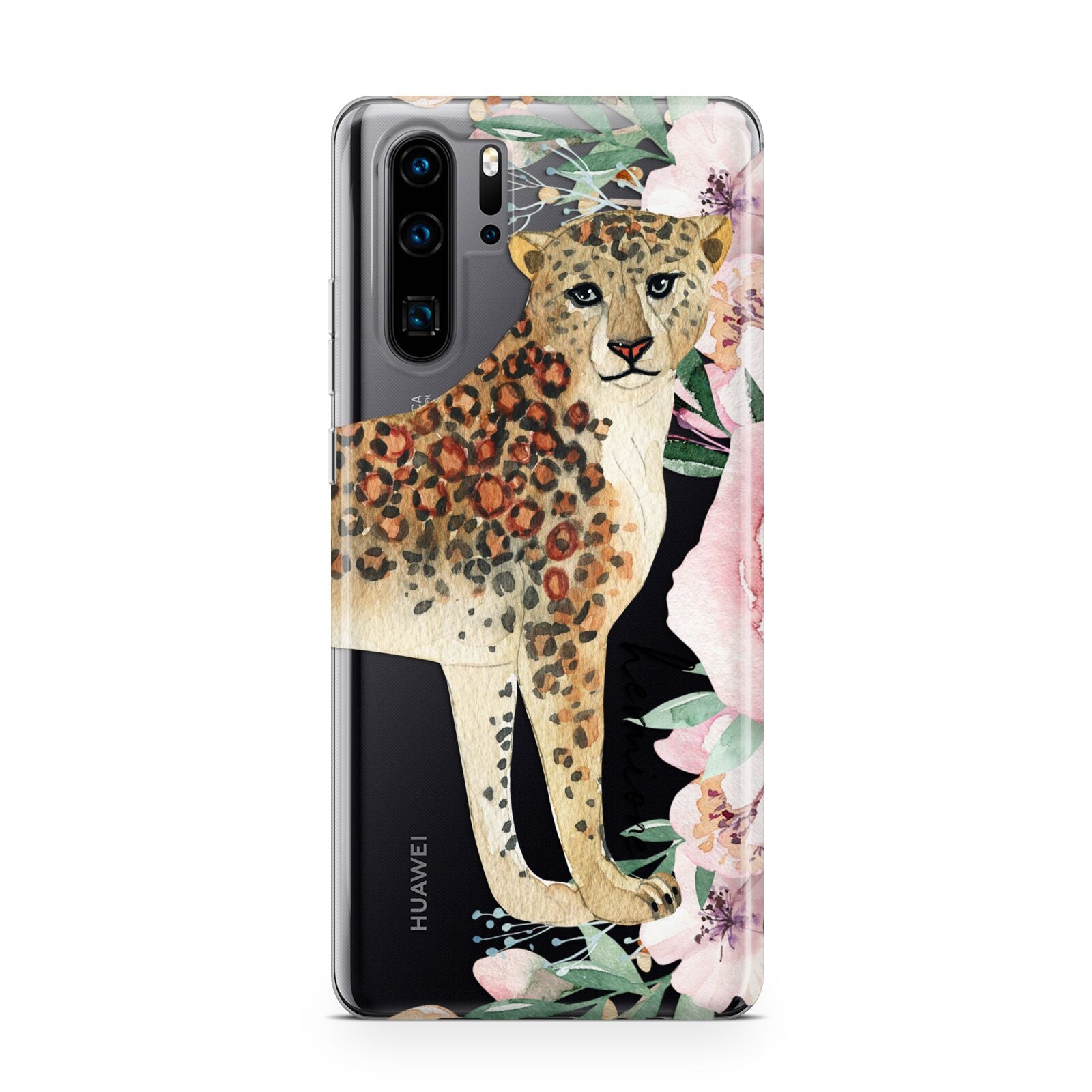 Personalised Leopard Huawei P30 Pro Phone Case