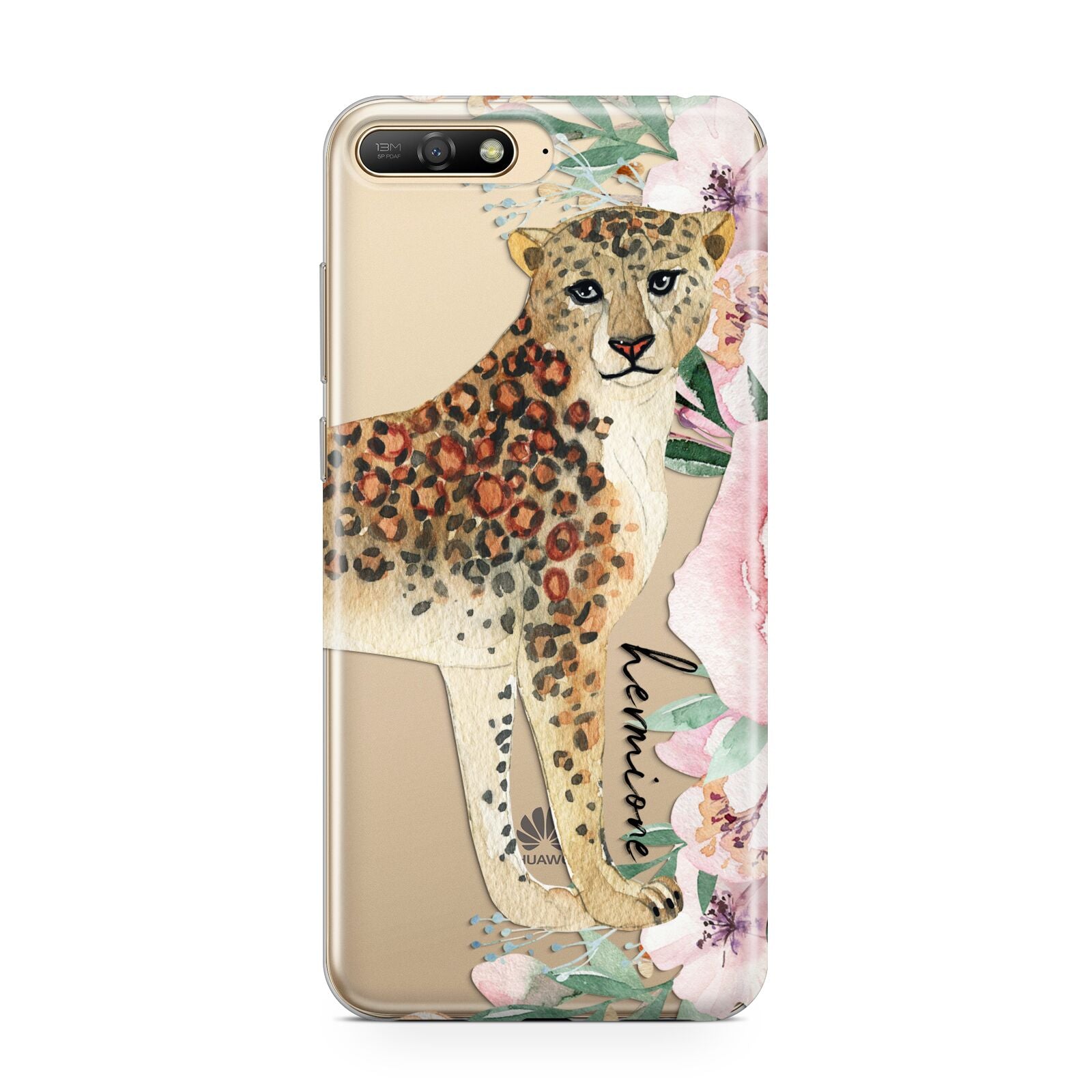 Personalised Leopard Huawei Y6 2018