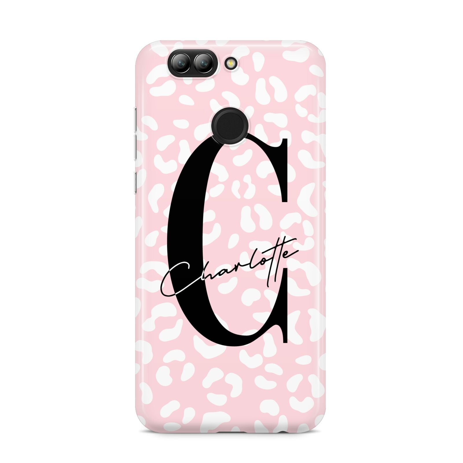 Personalised Leopard Pink White Huawei Nova 2s Phone Case