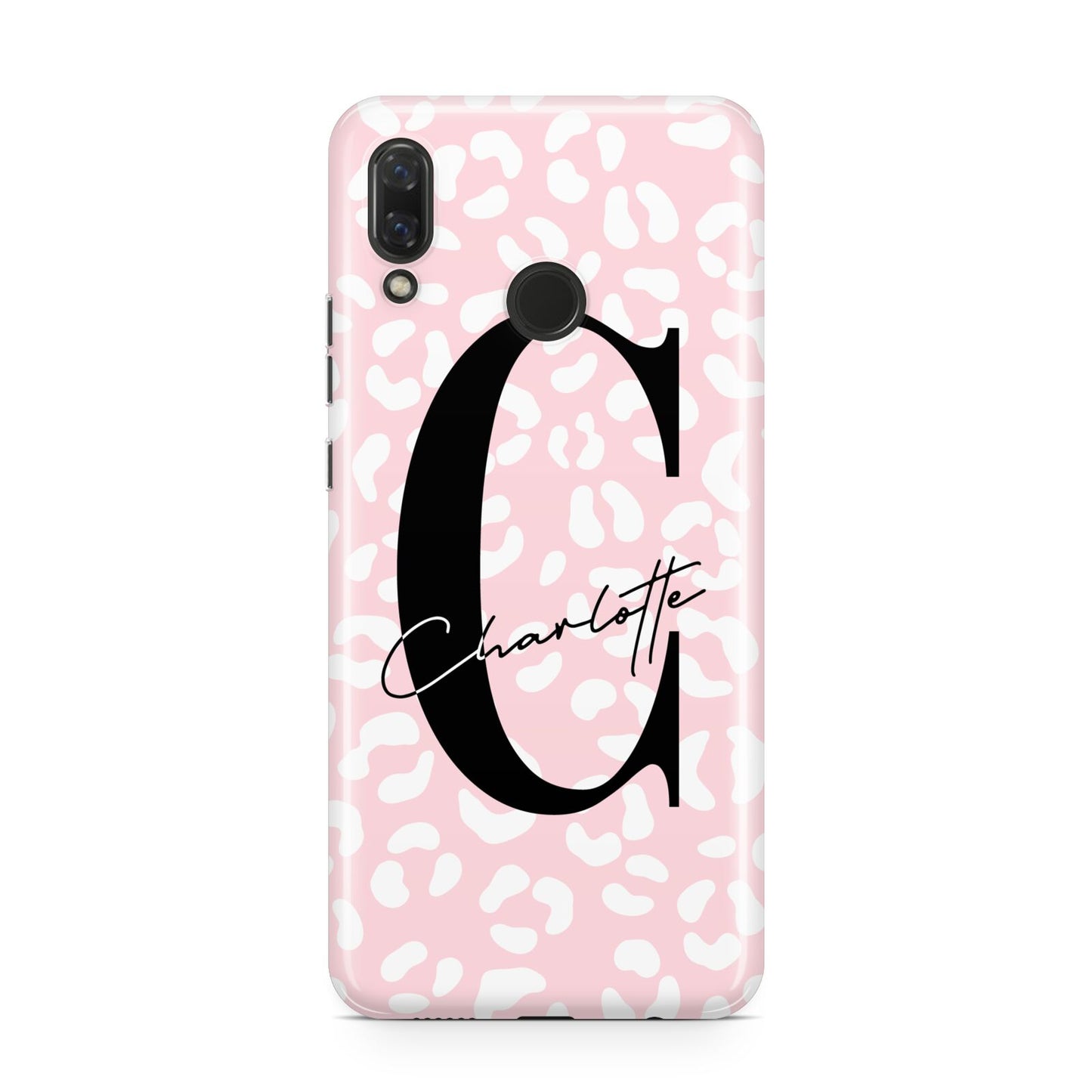 Personalised Leopard Pink White Huawei Nova 3 Phone Case