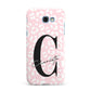 Personalised Leopard Pink White Samsung Galaxy A7 2017 Case