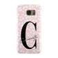 Personalised Leopard Pink White Samsung Galaxy Case