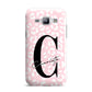 Personalised Leopard Pink White Samsung Galaxy J1 2015 Case