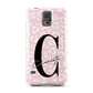 Personalised Leopard Pink White Samsung Galaxy S5 Case