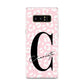 Personalised Leopard Pink White Samsung Galaxy S8 Case