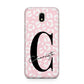 Personalised Leopard Pink White Samsung J5 2017 Case