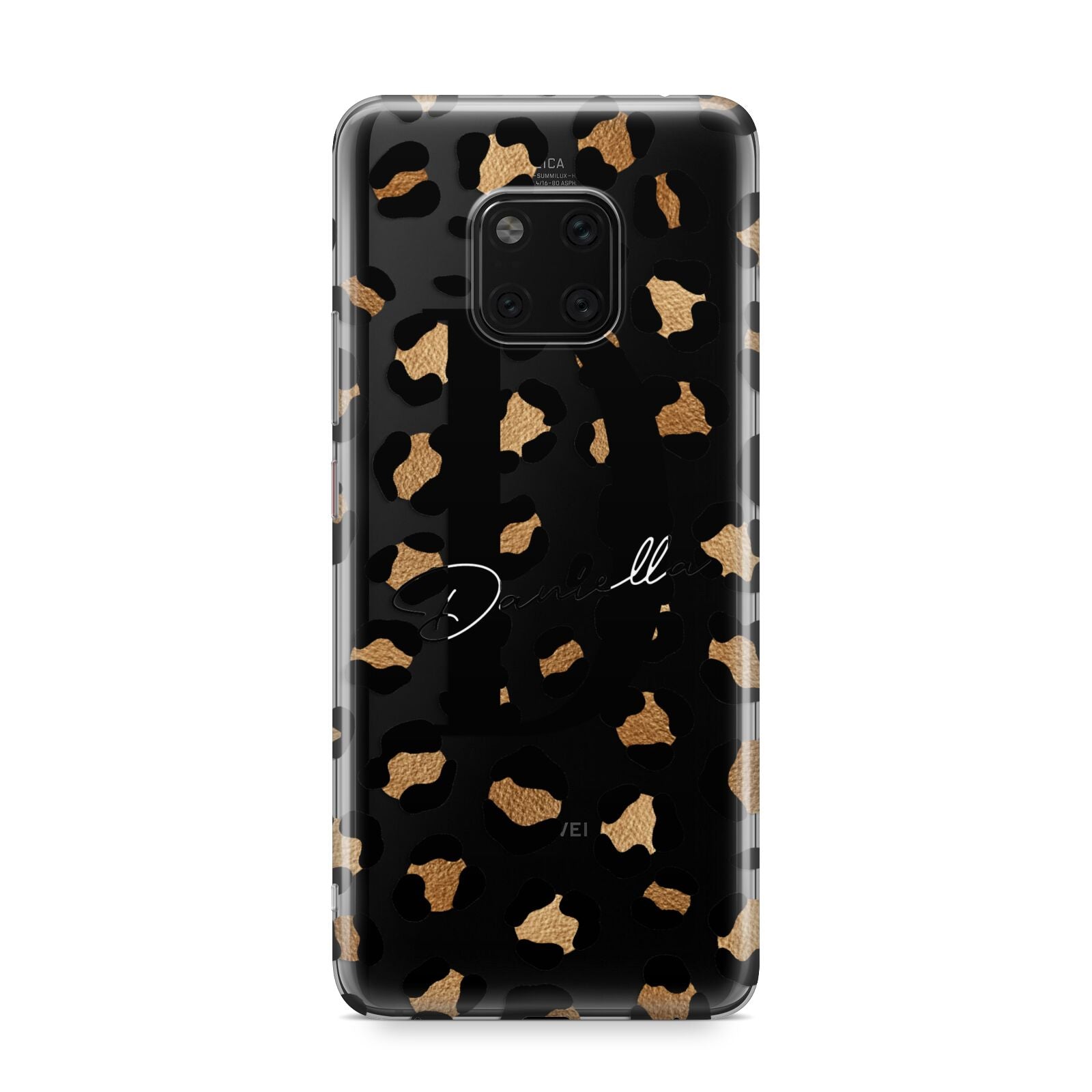 Personalised Leopard Print Huawei Mate 20 Pro Phone Case